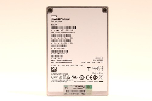 Hpe mo000800jwufu 800gb - hpe,