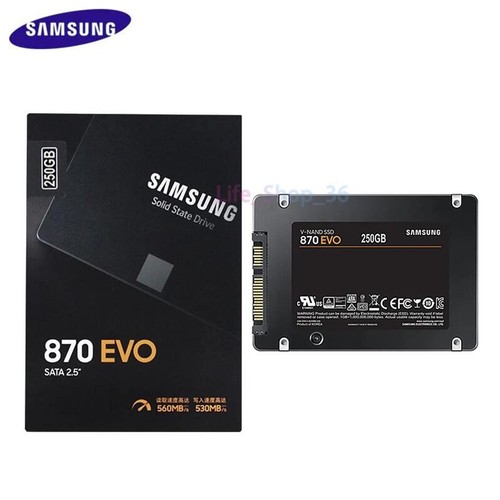 Samsung ssd 870 evo 250gb - samsung,