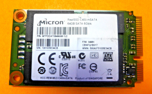 Micron 64gb ssd - solid, state